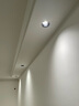 飞利浦（PHILIPS）led护眼深嵌防眩射灯嵌入式小山丘筒灯家用过道客厅无主灯 【新款】7W暖白光-50度光束角开孔70-75 实拍图