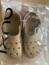 朴西多巴胺情侣洞洞鞋女款夏季外穿2025新款踩屎感沙滩防滑包头凉鞋女 卡其色 39-40 实拍图