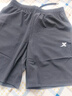 特步短裤男五分裤夏装新款宽松运动裤透气速干裤跑步健身男裤子 珍珠灰-0207 XL 实拍图