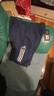 阿迪达斯短裤男夏季透气薄款宽松休闲运动梭织五分裤 蓝/白 1CS-BUW  S  实拍图