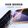 绿联适用苹果16/15钢化膜 iPhone16/15手机膜抗蓝光高清舒眼膜防摔耐磨防尘抗指纹保护膜 2片装 实拍图