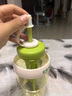 【京东物流】水杯冰霸吸管杯高颜值学生茶水分离大容量杯子 肚肚杯1个-浅绿色 实拍图