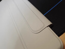 平板iPad11保护壳Air7新款磁吸双面夹mini67保护套air56适用超薄无边 奶油白-搭扣双面夹 ipad11(11寸) 实拍图