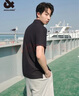 杰克·琼斯（JACK&JONES）26年夏季新款翻领polo衫男士凉感商务休闲短袖t恤刺绣品牌男装 黑色E40 L (180) 实拍图
