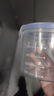 塑料密封罐五谷杂粮厨房收纳食品级透明罐盒子零食干货茶叶储物罐 600ml一个装 实拍图