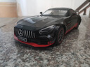 黑曼巴奔驰GTR1:18 黑武士小汽车模型小孩儿童玩具合金车模收藏摆件礼物 实拍图