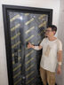 欧帝乐（OUDILE）加厚甲级防盗门入户门+防撬防爆安全门子母门+智能门锁指纹锁 机械锁 1970/2050*960/860 实拍图