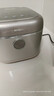 美的（Midea）电饭锅 赤炎0涂层电饭煲不锈钢4L大容量家用3-4人无涂层智能多功能电饭煲MB-4E03S 实拍图