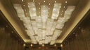 定制售楼部沙盘飘带吊灯创意酒店大堂宴会厅玻璃水晶非标工程灯具 来图定制联系客服 实拍图