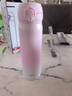 膳魔师（THERMOS）保温杯大容量水杯儿童男女士杯子情侣不锈钢生日礼物定制刻字JNL 316L不锈钢-初桃粉 500ml 实拍图