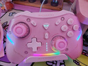 机械师 G5proMAX无线蓝牙游戏手柄 switch pro类xbox手柄 有线电脑PC手机NS steam手柄-含充电底座-粉 实拍图