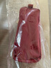 无印良品（MUJI）锦纶笔袋/附提手 文具盒简约立体铅笔盒 大容量红色 19*８*6.5cm 实拍图