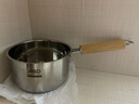 爱仕达（ASD）奶锅316L不锈钢16CM加厚复底辅食锅小锅电磁炉燃气通用NS16B13WG 实拍图