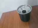 宜思家（YISIJIA）不锈钢烟灰缸创意个性烟灰神器防飞灰沙漏斗烟缸大号KTV酒吧酒店 复古绿升级烟扣 实拍图
