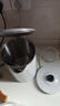 美的（Midea）【国家补贴】电水壶热水壶 大容量家用烧水壶 双层防烫 304不锈钢无缝内胆 大功率快速烧水沸腾 1.5L 【一键开盖I无缝内胆】 实拍图