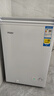 海尔（Haier）出品冰柜家用冷柜卧式减霜一级能效节能速冻小型迷你冰柜 100升 新品丨-30℃深冷丨PCM钢胆丨减霜80% 实拍图