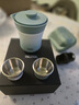 膳魔师（THERMOS）茶旅套装户外露营旅行茶具便携办公保温茶壶茶杯毕业礼物TCMU 【升级涂层内胆】豆青 实拍图
