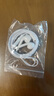 纽曼（Newmine）NM-LK06 半入耳式线控有线耳机 手机耳机 音乐耳机 3.5mm接口 电脑笔记本手机适用 白色 实拍图
