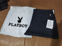 花花公子（PLAYBOY）休闲裤男直筒2025年裤子男春夏季男士宽松潮流长裤 宝蓝 36 实拍图