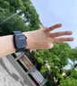Apple/苹果 Watch Series 10 智能手表GPS款42毫米亮黑色铝金属表壳黑色运动型表带M/L MX1P3CH/B 实拍图