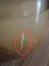 拜杰早餐杯燕麦杯玻璃碗茶色玻璃杯杯子牛奶杯马克杯水杯带勺子430ML 实拍图