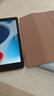 毕亚兹 适用ipad10.2保护套 2021年9/8/7代通用10.2英寸苹果平板电脑三折支架智能休眠保护壳PB179玫瑰金 实拍图
