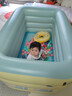 KOOCOOL儿童游泳池家用宝宝洗澡盆加厚水池婴儿小孩家庭可充气浴缸戏水池 1.3米4环升级款 | 【标准套餐】 实拍图