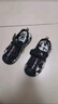 鸿星尔克（ERKE）童鞋大小童户外鞋儿童休闲海边沙滩凉鞋正黑/中灰33 实拍图