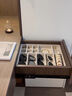 新瑞雨定制抽屉收纳盒首饰盒梳妆台分格储物收纳免费设计源头工厂直供 首饰收纳 推荐单色绒布工艺.咨询客服下单（热销中） 实拍图