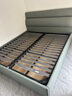全友家居 真皮艺床头层牛皮现代简约主卧室双人大床高箱储物床1.8米 实拍图