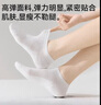 猫人（MiiOW）女士袜子女春夏船袜【100%纯棉10A抗菌】网眼黑色短筒袜透气吸汗 实拍图