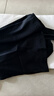 松山棉店罗纹打底背心女U领可家居外穿宽松背心无罩杯-黑色M/160 实拍图