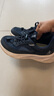 足力健老人鞋中老年春秋季软底散步送爸爸轻便休闲25111003J 蓝-男 40 实拍图