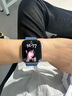 Apple/苹果 Watch Series 10 智能手表GPS款46毫米银色铝金属表壳丹宁色运动型表带M/L MX223CH/B 实拍图