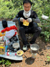 火枫（FIRE-MAPLE）轻山轻量化折叠架 户外露营折叠桌烹饪操作台搭配高山气罐使用 实拍图