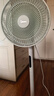 美的（Midea）【幸运草安睡风扇1S】一级能效直流变频声控电风扇家用遥控卧室静音落地扇台式桌面抗菌大风力电扇 实拍图