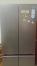 海尔（Haier）小红花套系418升594mm专业超薄零嵌十字T型家用电冰箱一级能效BCD-418WGHTDB9S9U1家电国家补贴20% 实拍图