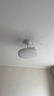 OPPLE风扇灯吊扇灯六档调风LED照明低噪音北欧餐厅卧室吊灯灯具冰风白 实拍图