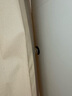 施香曼浴帘套装磁吸免打孔直杆折叠防水防霉布浴室隔断淋浴折叠干湿分离 米白色帘+白杆+双侧磁吸 适合180-220墙宽 帘宽2.2米高2米 实拍图