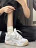 adidas adizero RC 4训练备赛竞速轻盈薄底日常体测跑鞋阿迪达斯   灰色/白色/黑色   41 实拍图