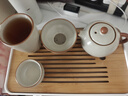 京东京造米黄汝窑功夫茶具套装家用整套轻奢高档办公会客陶瓷喝茶中式茶杯 实拍图