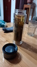 【⭐京东物流配送】高硼硅双层玻璃杯大容量泡茶杯水杯子茶水分离 【双层加厚】茶杯 350ml 1只 实拍图