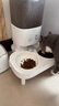 霍曼（Homerun）宠物智能自动喂食器猫粮狗粮定时猫咪自动投食机陶瓷双碗增高版 实拍图