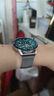 KMaxAI适用小米手表Watch S4/S4 Sport液态硅胶表带 S1/S2/S3 Pro手表带 Color运动版透气替换表链 黑色 实拍图