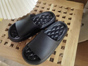 DMPD凉拖鞋男夏季新款防臭户外踩屎感厚底居家防滑按摩底浴室情侣拖鞋 黑色 37-38 (225mm) （适合36-37） 实拍图