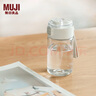 无印良品（MUJI）共聚酯 便携水杯 高颜值塑料杯运动水杯儿童水杯 透明 350ml 实拍图