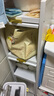帅仕（shuaishi）厨房用具置物架落地餐边橱柜冰箱夹缝收纳碗柜微波炉烤箱储物柜子 白【整柜加高】6层50长44深-加深款 实拍图