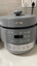 美的（Midea）【国家补贴】0涂层精钢厚釜电压力锅5L双胆全自动智能预约家用煲汤煮饭电饭煲C5856G高压锅4-6人 实拍图