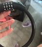 虎顿（HOTUN）山地自行车锁防盗便携式电动单车密码锁子形锁头盔链条 HD7204 实拍图