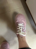 拉夏贝尔女鞋板鞋女夏季新款休闲鞋网面透气徳训鞋子女-6625-2 粉色 38 实拍图